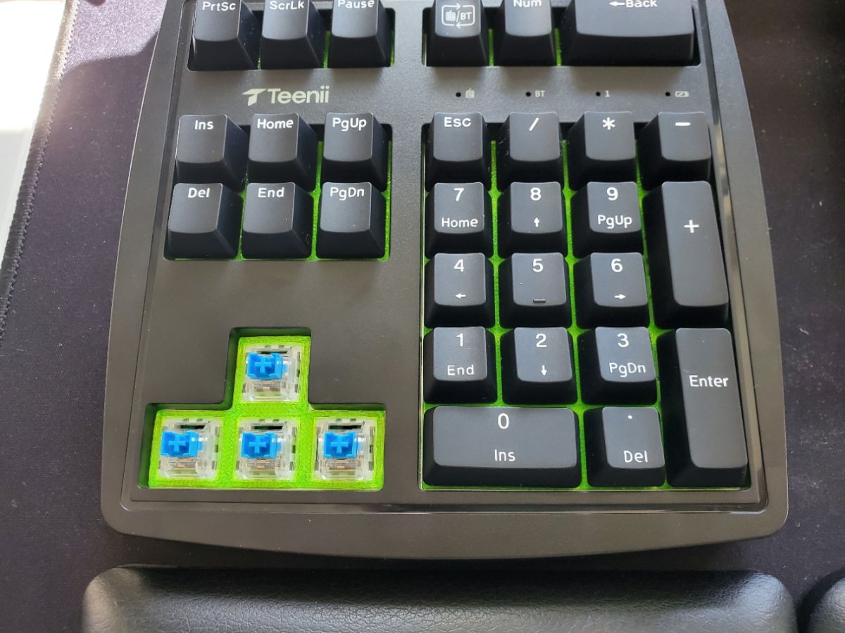 Sound Dampeners for Teenii T1 Mechanical Keypad