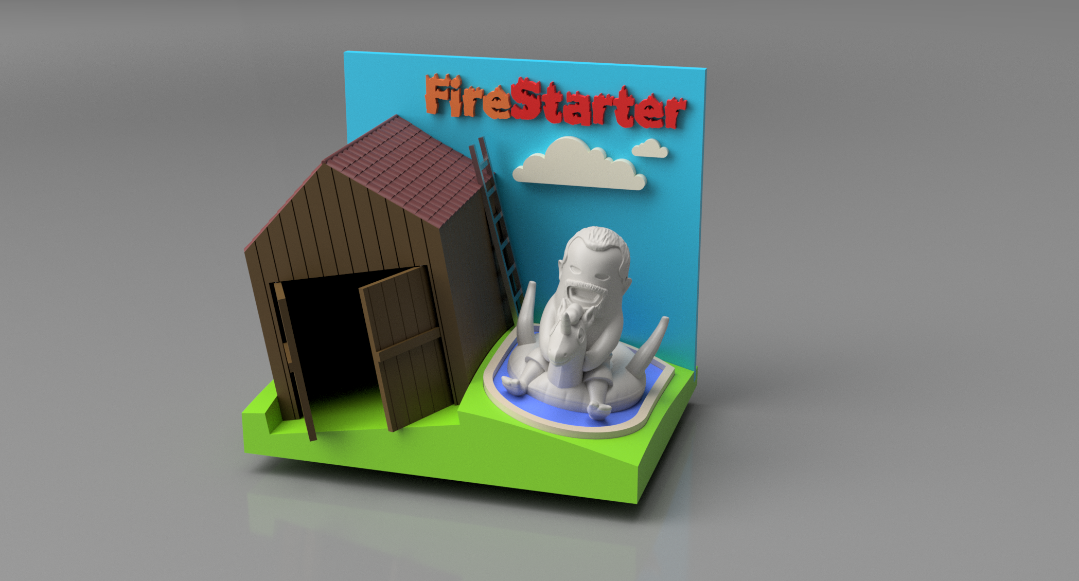 Wekster's FireStarted Dioram