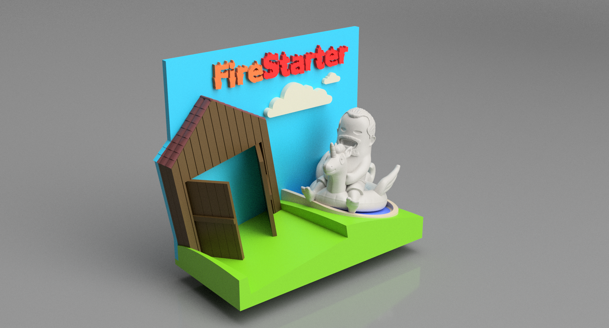 Wekster's FireStarted Dioram — miniatura 2