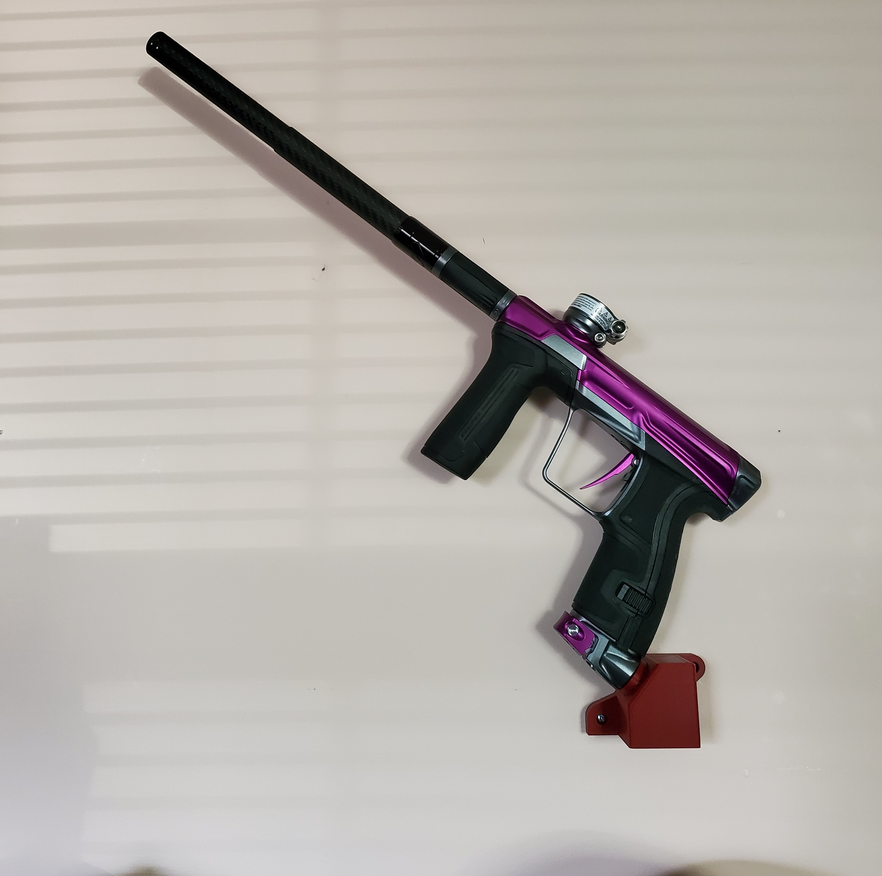 Paintball Marker Wall Mount by JustinB57 Download free STL model