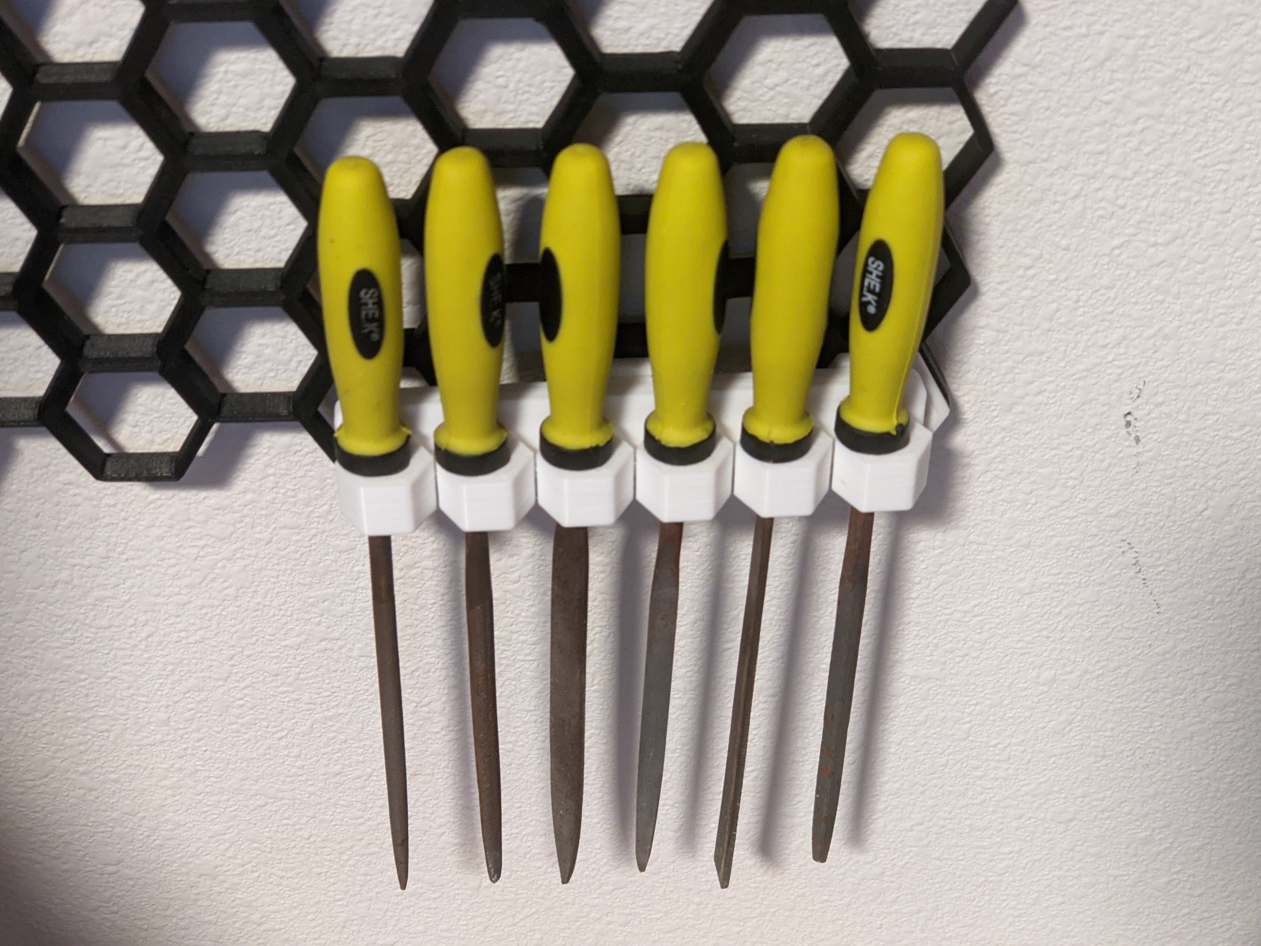 Small Tool holder -  (6 holes, 8mm)