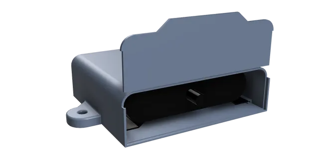 Pyle Amp Mounting Case