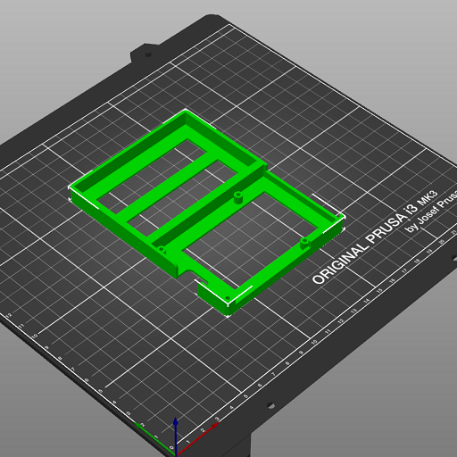 Miniatura 6 do modelo 3D Raspberry Pi Breadboard Case