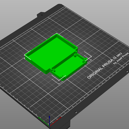 Raspberry Pi Breadboard Case by nilok | Download free STL model ...