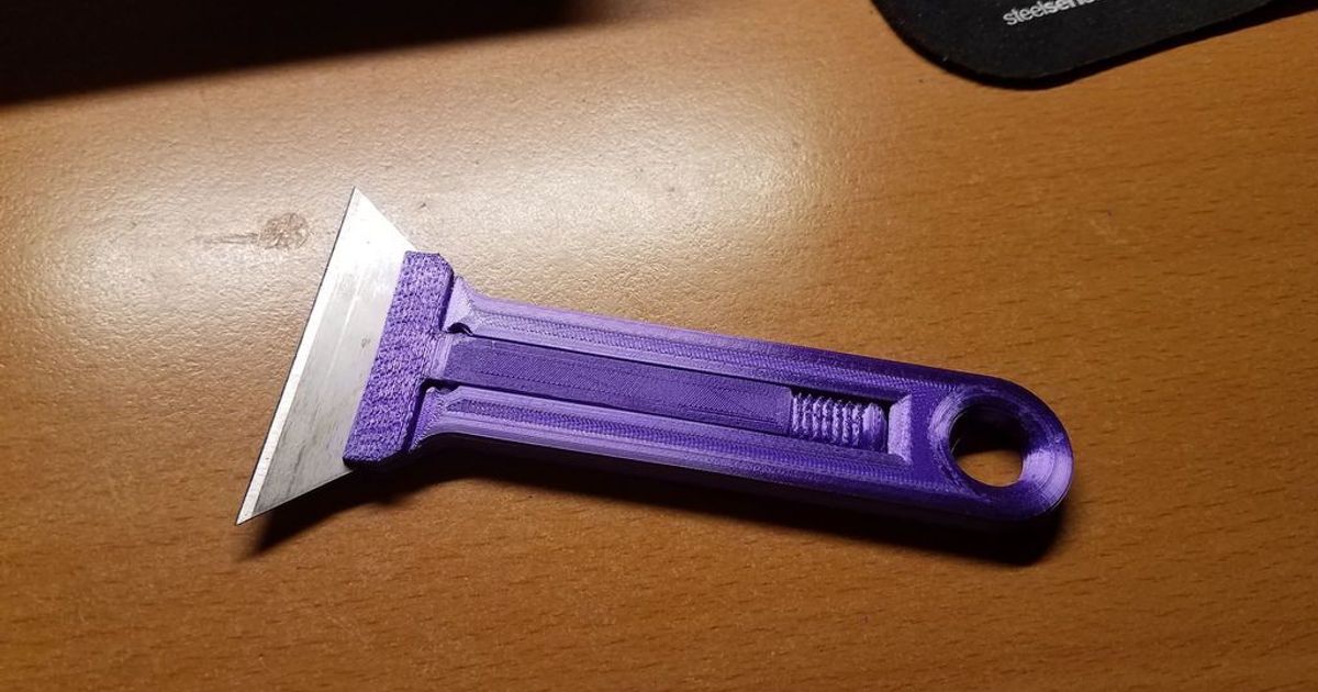 Free STL file Blade protector for Shun DM7300 shears 🔪・3D print