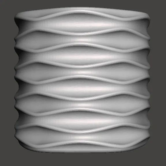 Textured Vase by Makers Workshop | Download free STL model | Printables.com