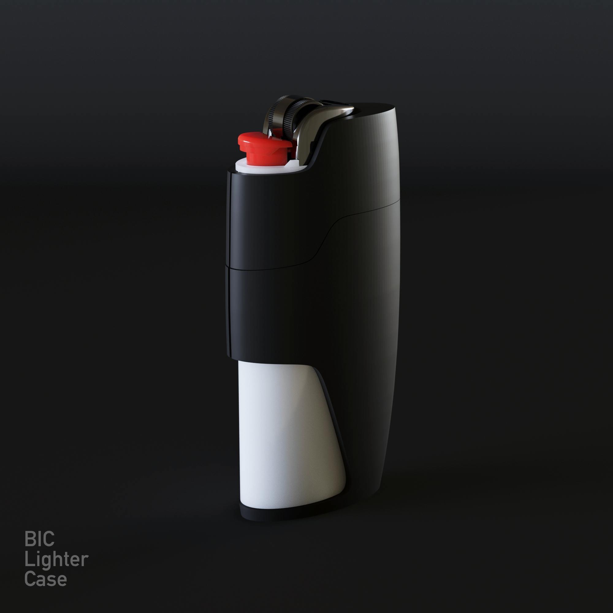 Compact Cigarette & Lighter Case By Ebender 