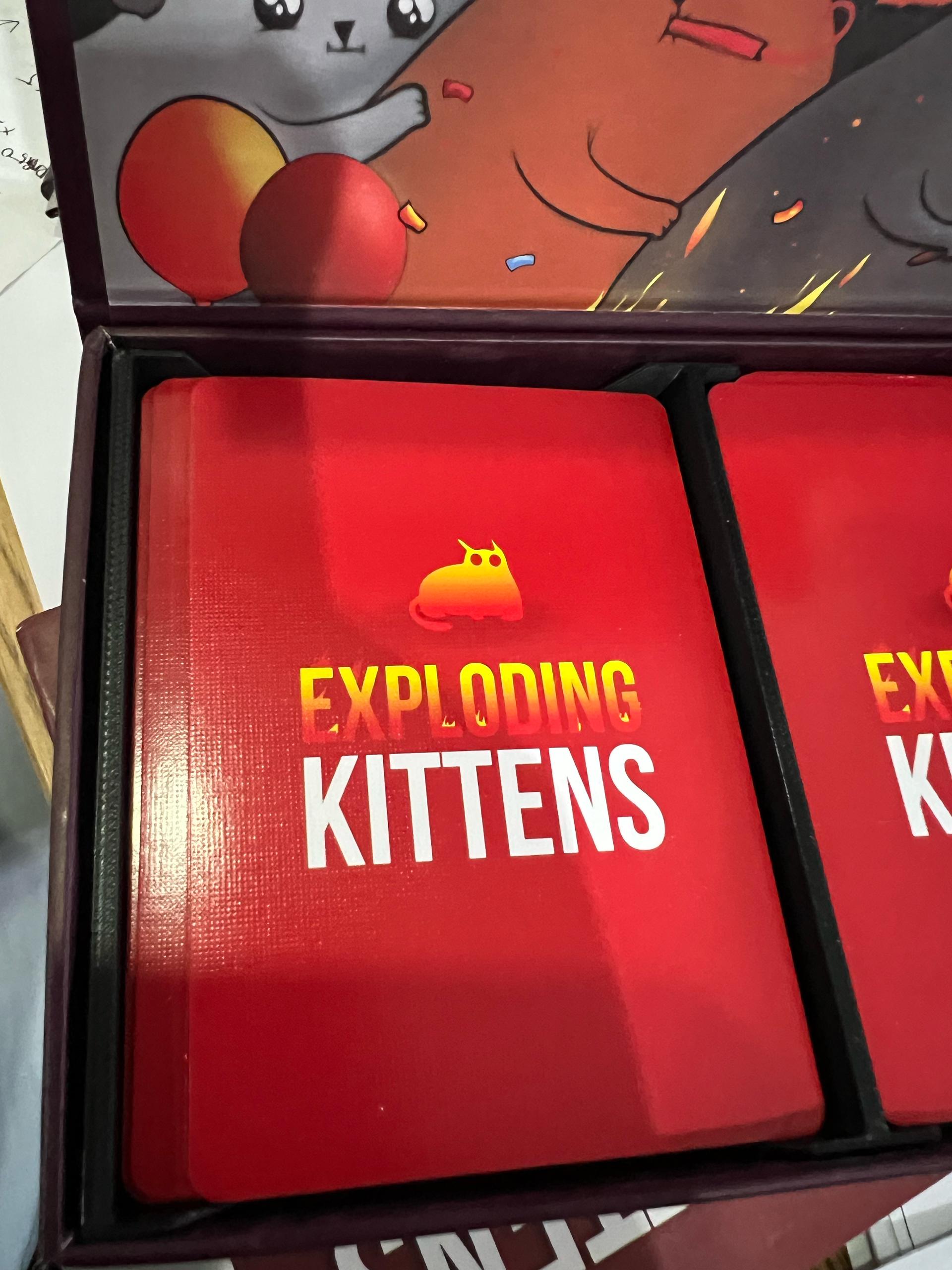 Exploding Kitten inner card tray (Party pack)
