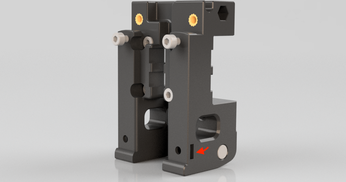Voron 2.4 X Carriage Frame Square Nut Mod by David Relich Download