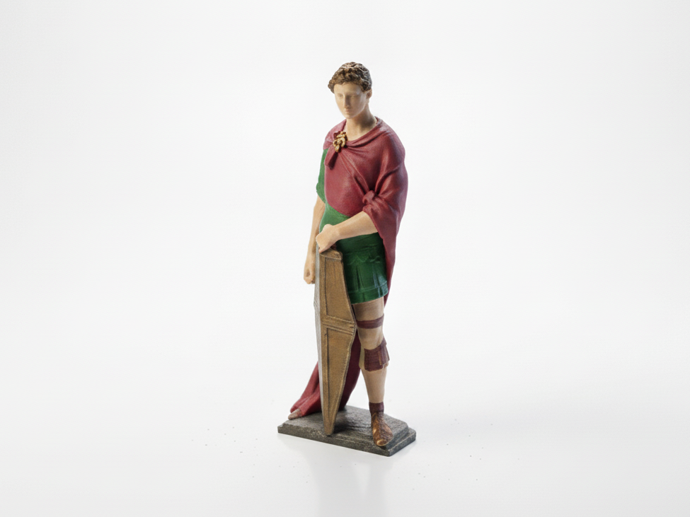 Iron Saint George Classical Statue 3D Printable