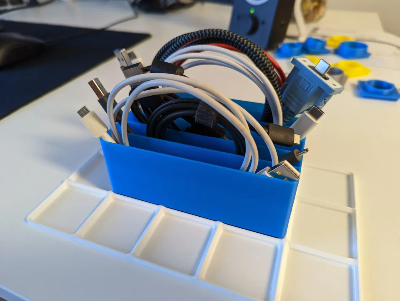 Gridfinity Cable Tray by zeroflow | Download free STL model ...