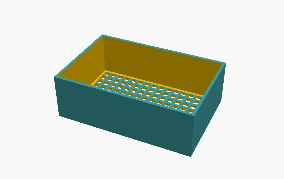Univerzální síto (Universal sieve) - OpenSCAD parametrizable
