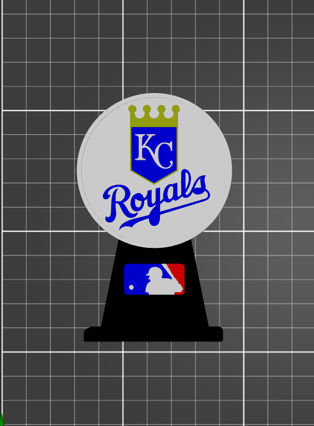 KC Royals Logo Stand