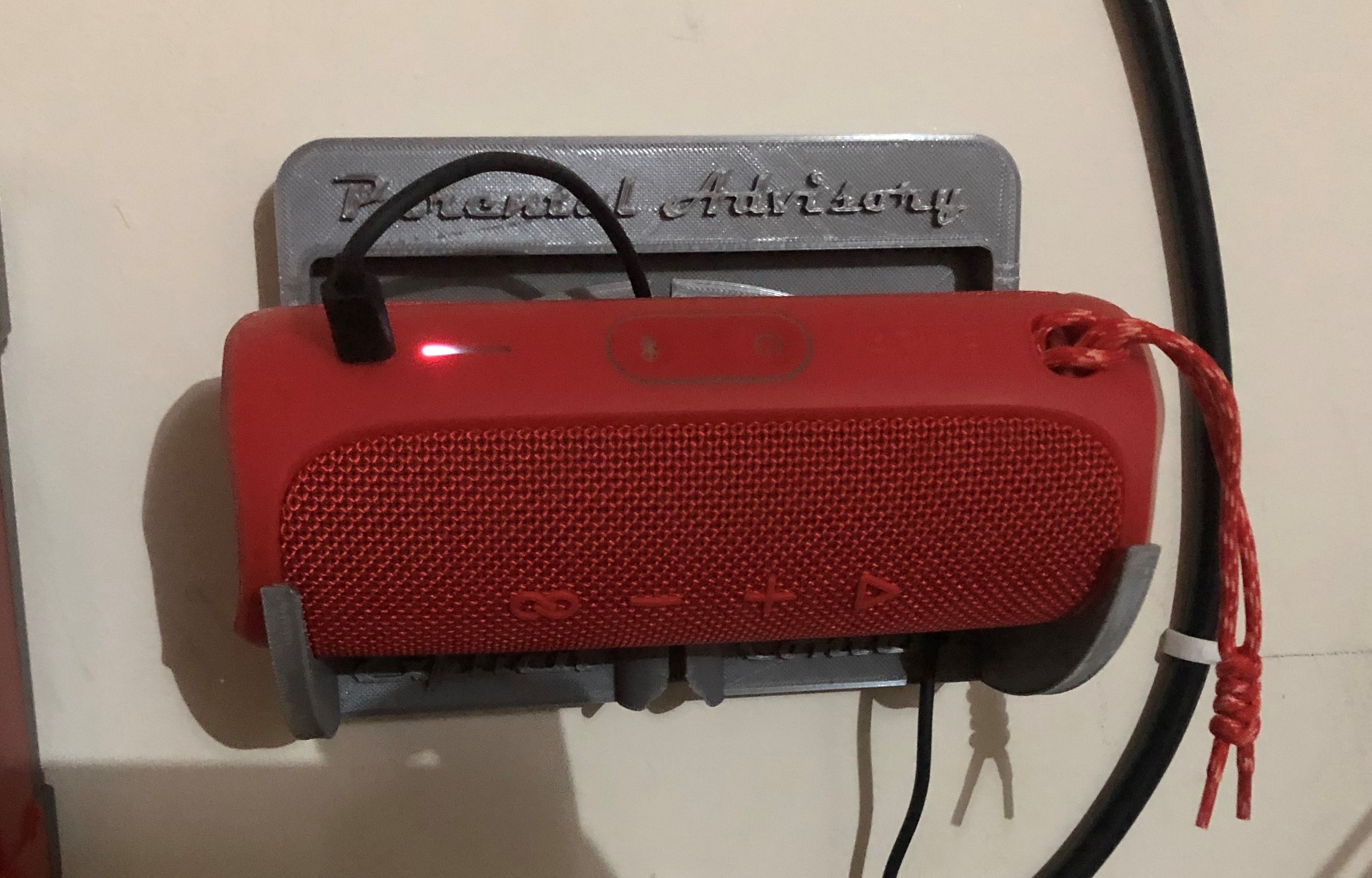 Wall Mount for JBL Flip 5 Speaker by InkAddict13 Download free STL model