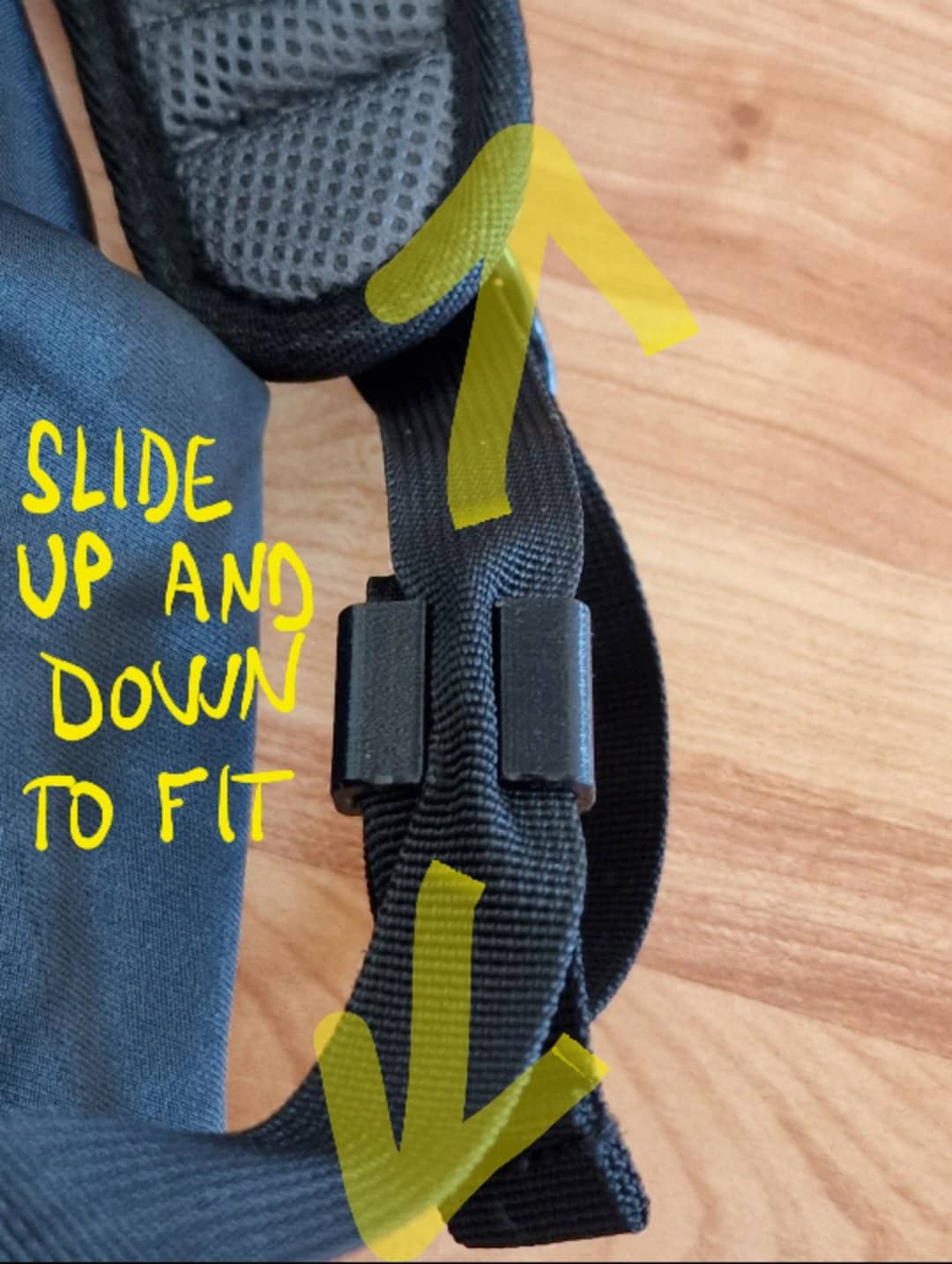 backpack strap clip by vajo Download free STL model