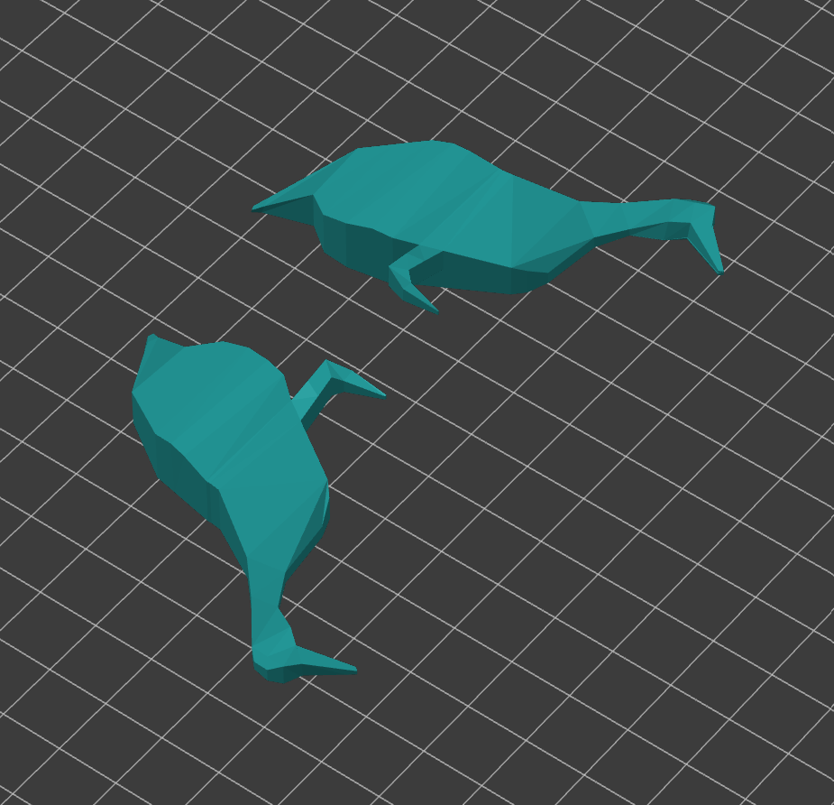 Miniatura 2 do modelo 3D Low Poly Goose