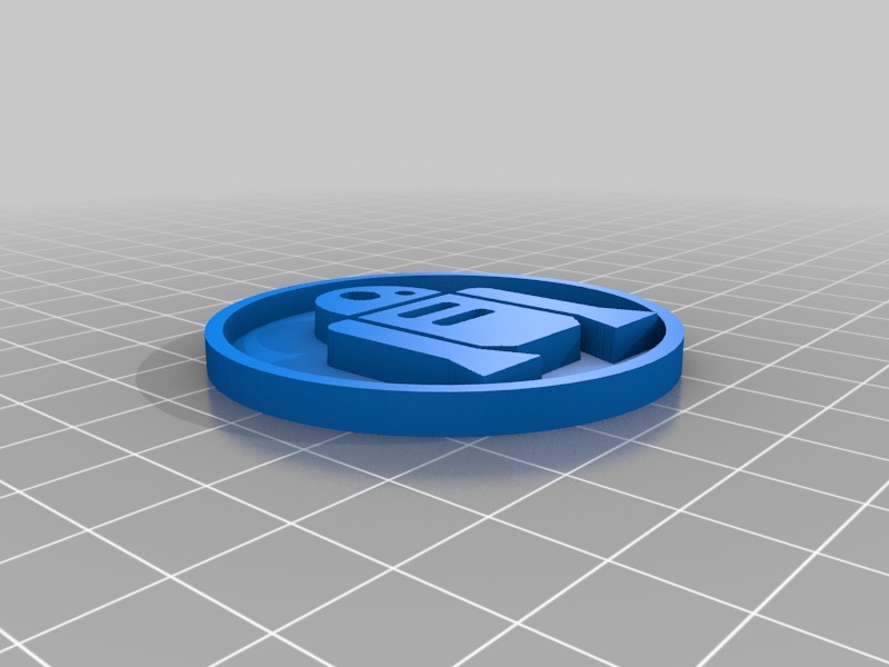 R2D2 medallion by Tnever | Download free STL model | Printables.com