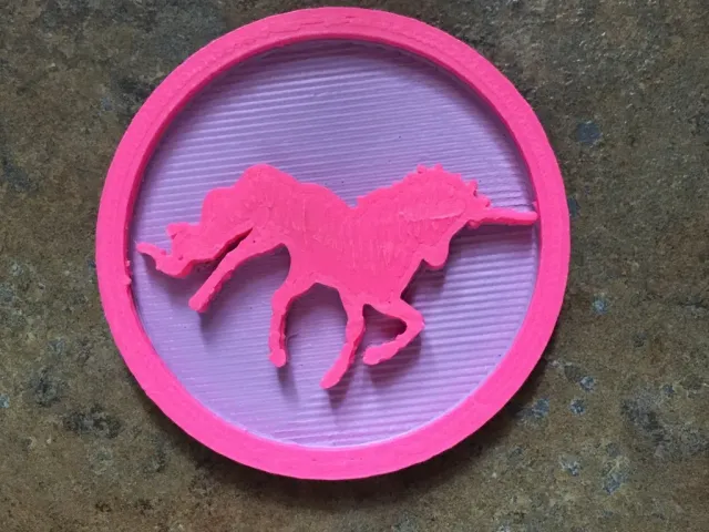 unicorn medallion
