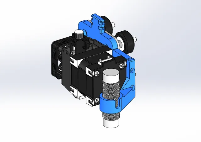 E3D Hemera Mount for Ender 3 w/ EZABL