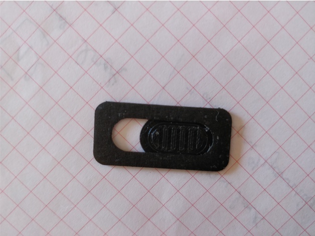 Miniatura 3 do modelo 3D Webcam Cover slider