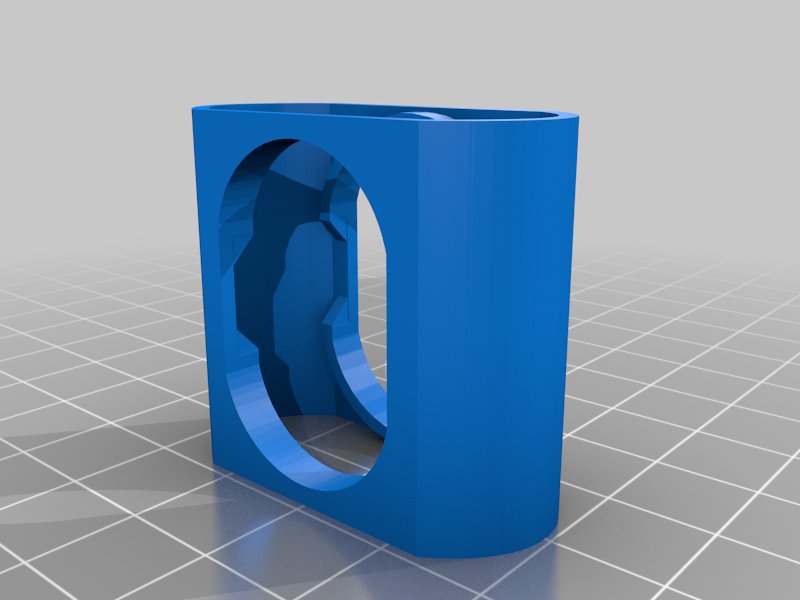 Dual Speaker Holder fit to Adafruit Darksaber