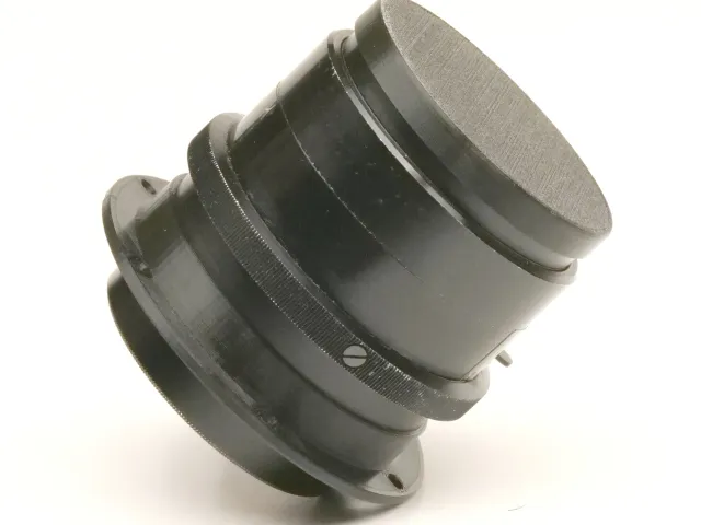 Threaded Lens mount for Lomo RF-5 lens & Lens caps (incl. test pieces)