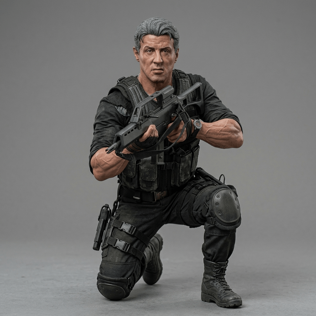 The Expendables - Barney Ross (Sylvester Stallone) - 2010