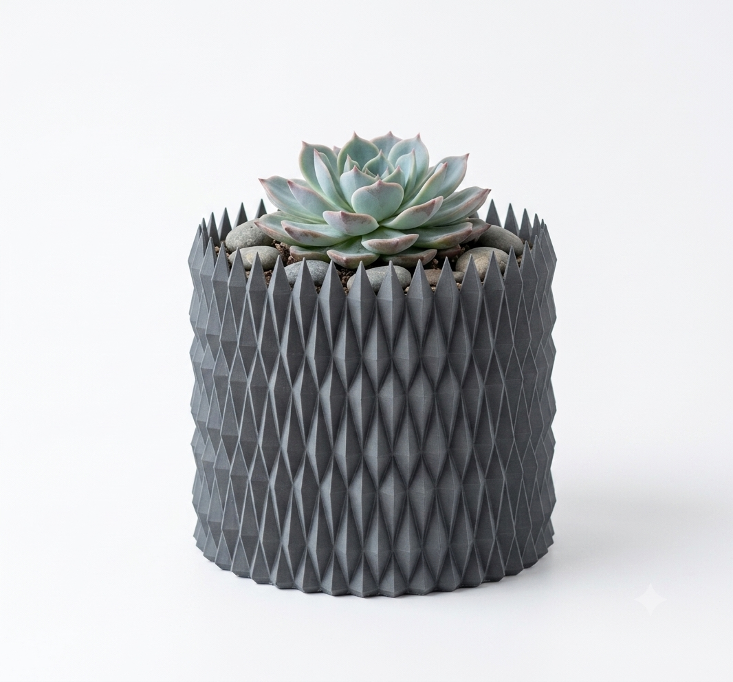 Pot de fleur - Flower pot 007