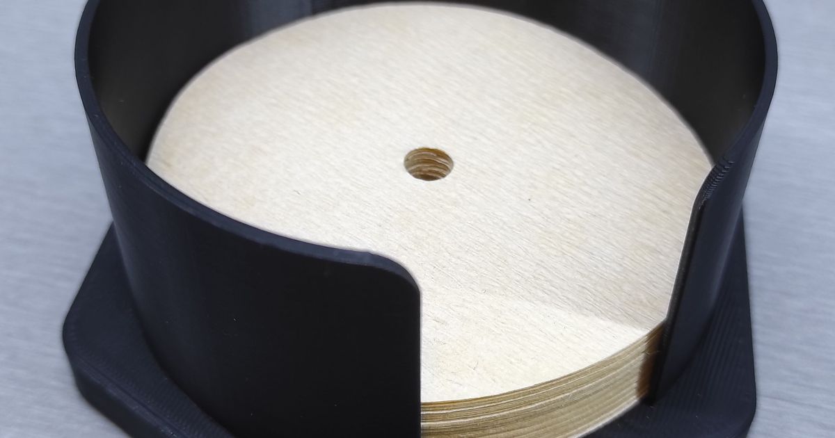 Vacuum Pot Hario TCA3 Filter holder by Tomáš Vávra Download free STL model