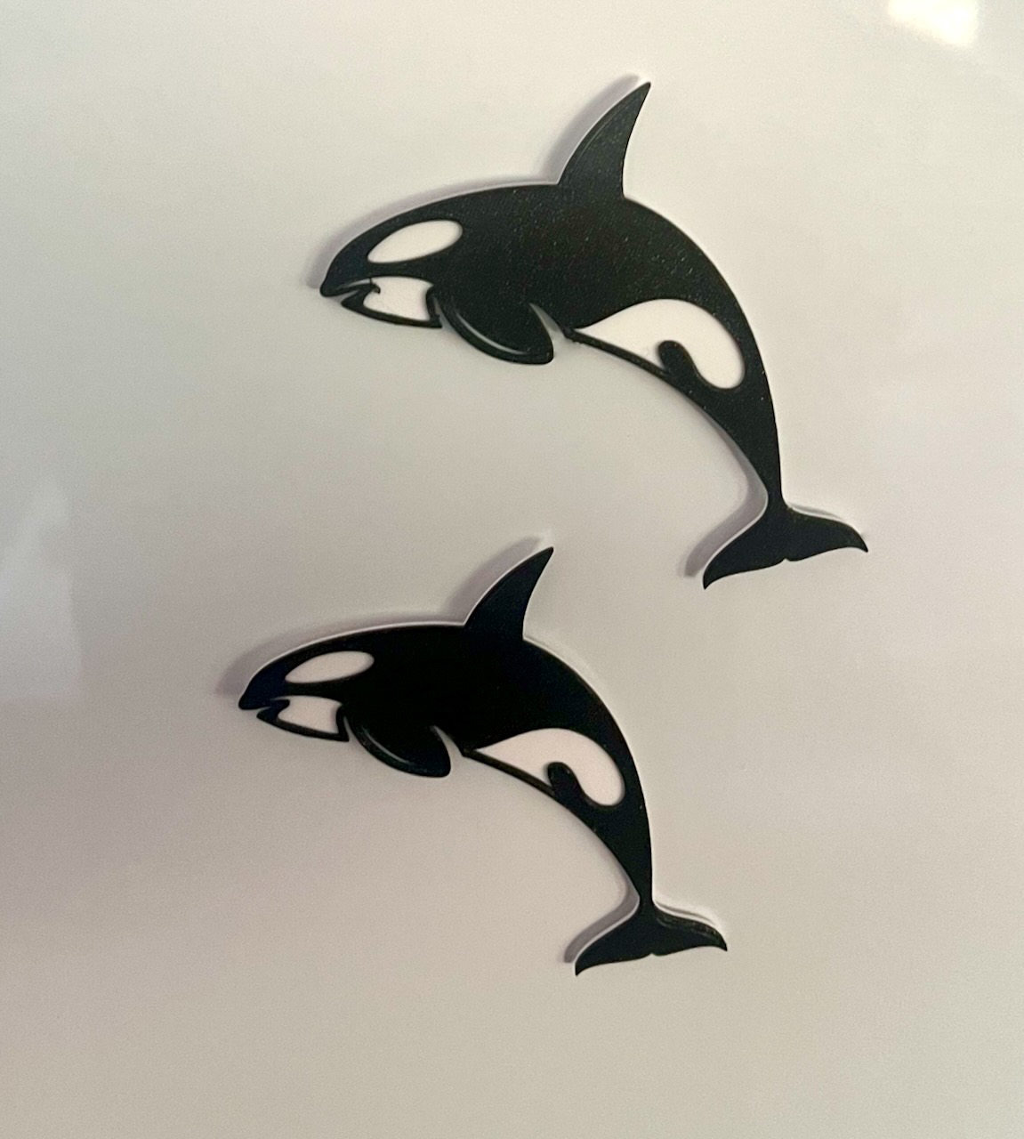 Orca Whale refrigerator magnet