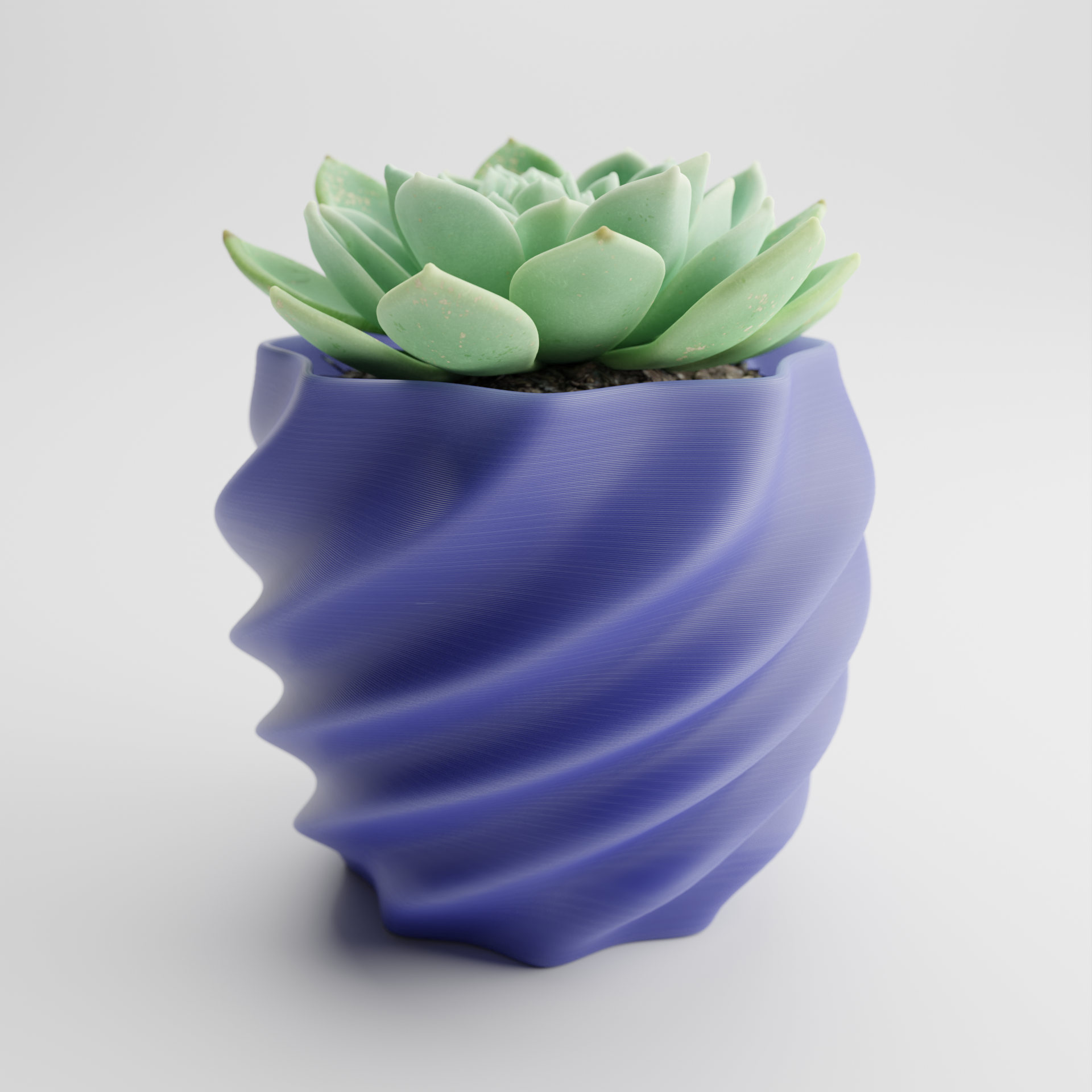 Natural Spiral Pot (Vase mode)