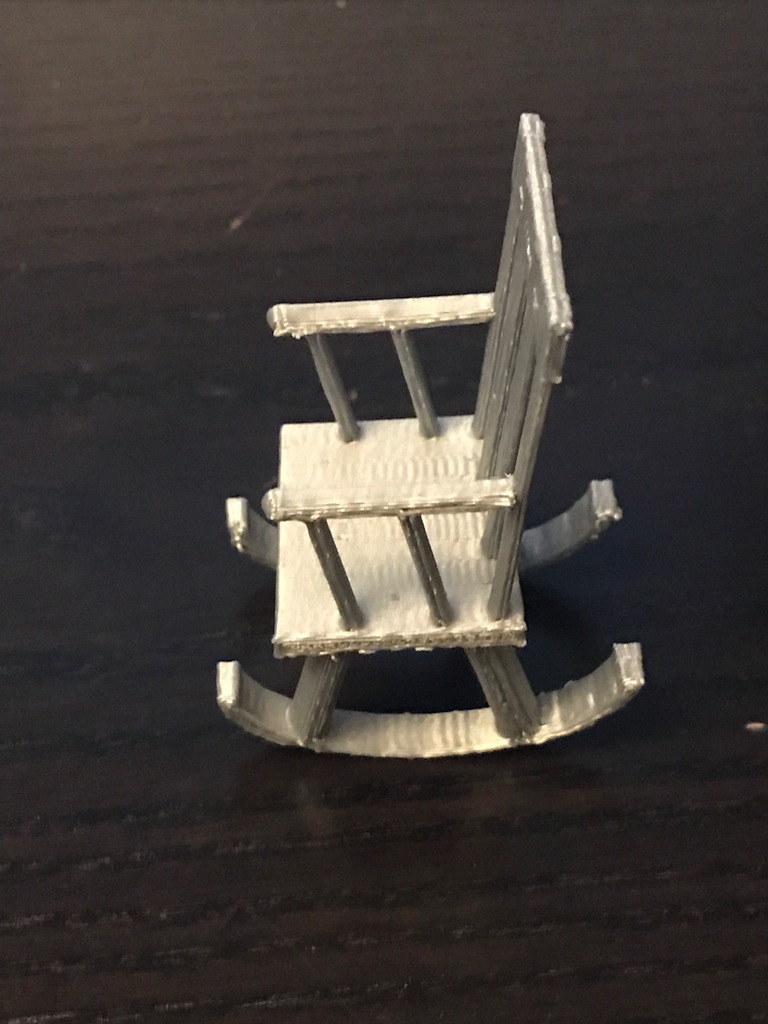 Miniatura 2 do modelo 3D Rocking Chair