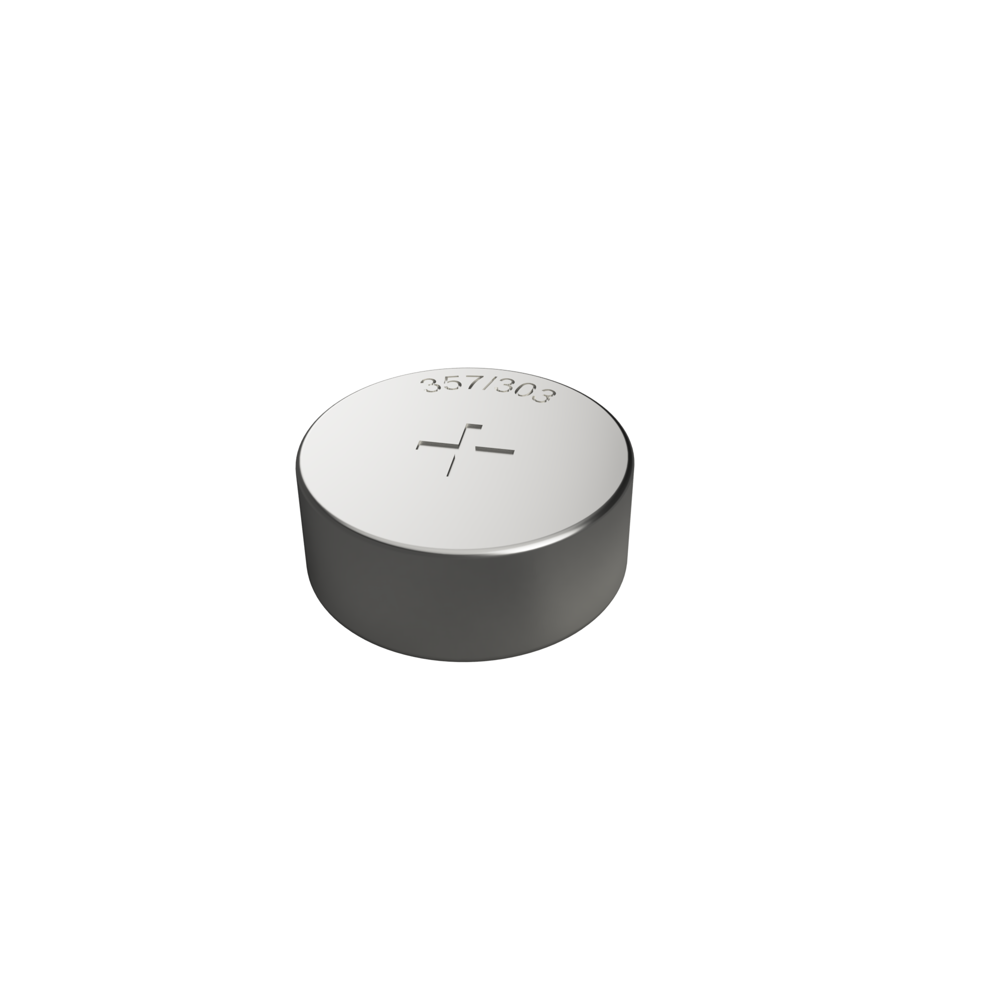 Button Cell 357/303 Reference Model by Shwalamazula Download free STL