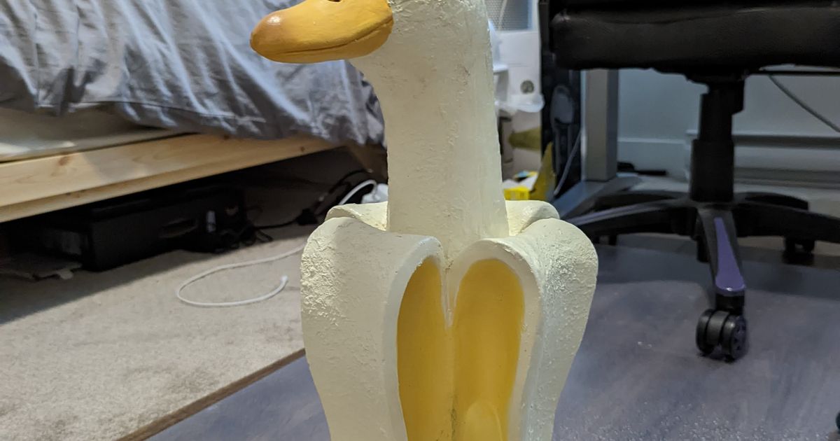 Duckana (Duck + Banana = Duckana) by Koyo Download free STL model