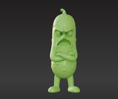mon cornichon qui boude