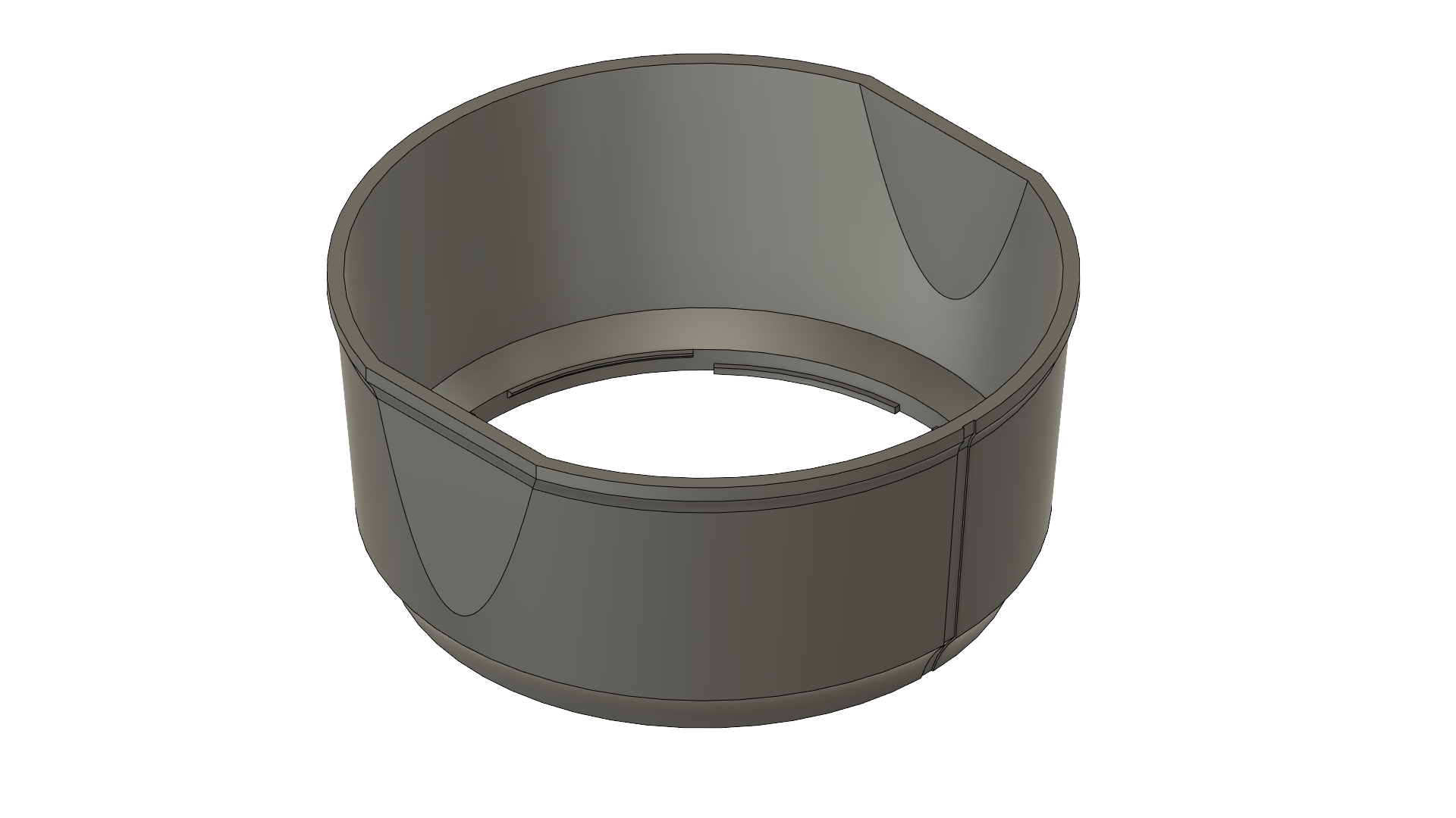HB-71 compatible lens hood for Nikon AF-S 200-500