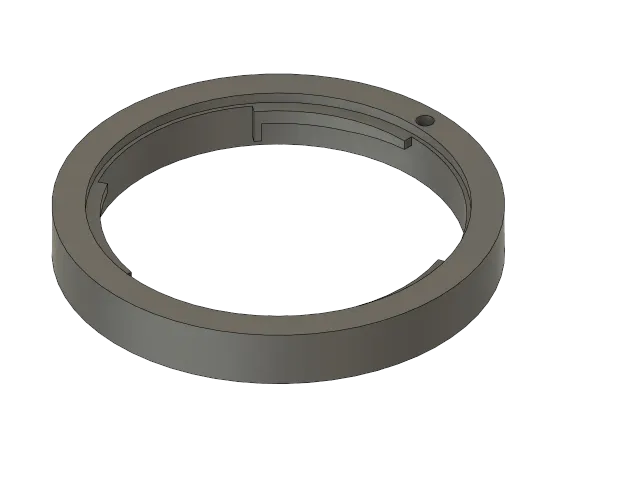 Nikon F mount bayonet (camera side)