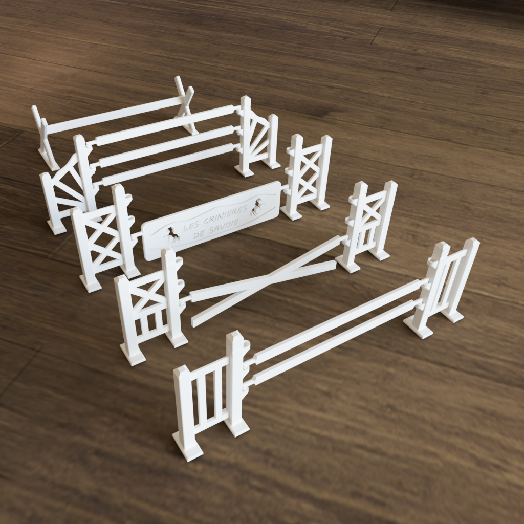 My Horse Club : Jumping obstacles set (#3)