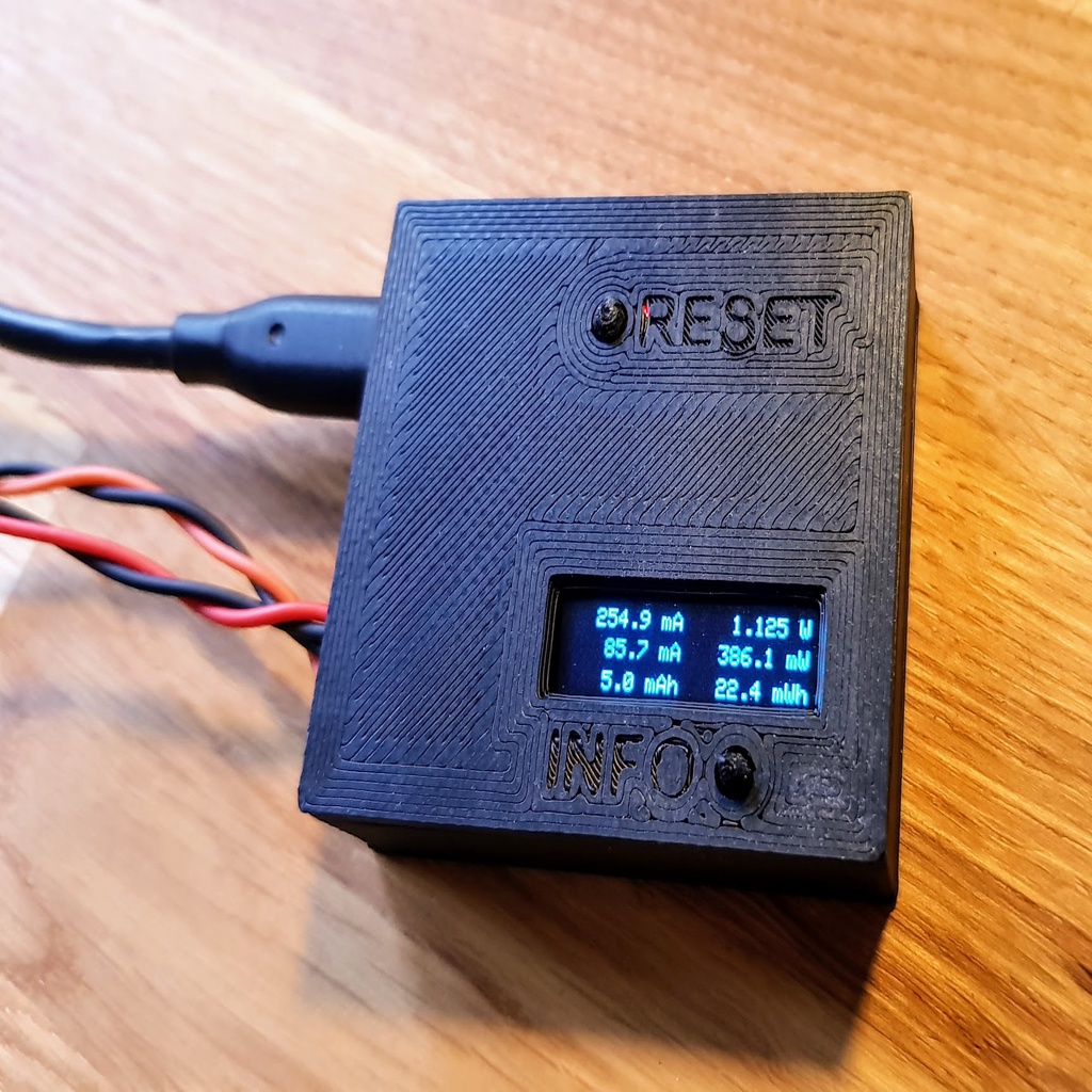 Tiny Power Consumption Meter (0.1mA resolution)
