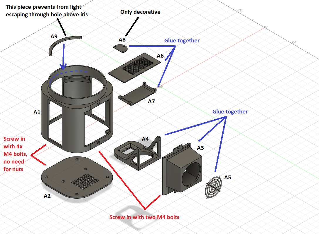 Functional Followspot Lamp by Paetur | Download free STL model ...
