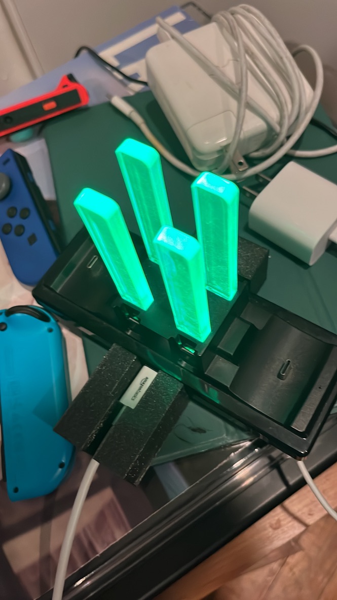 ECHZOVE Switch Controller Charger - USB-C Cable Dock