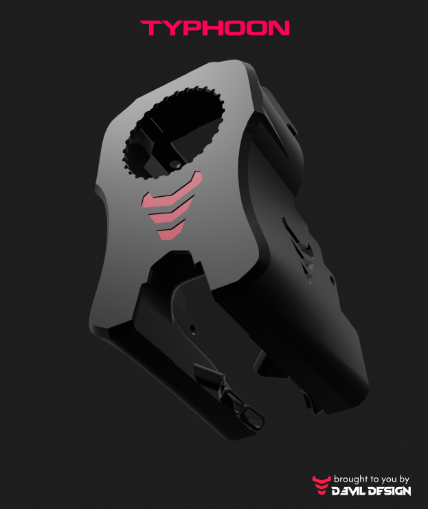 Typhoon shroud K1 Series - D3vil Design