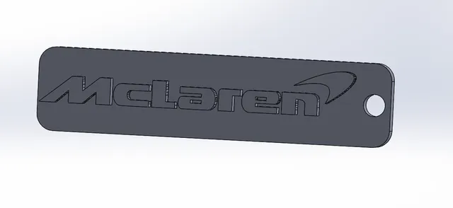 Mclaren Keychain