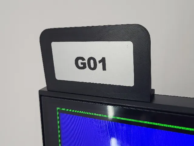 TV Naming Sign