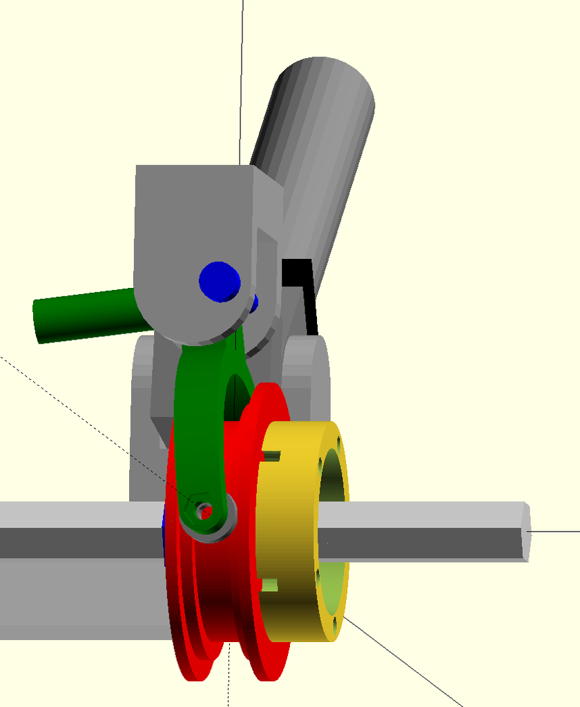 Wheel spinning lock for Infento by Michal Download free STL model