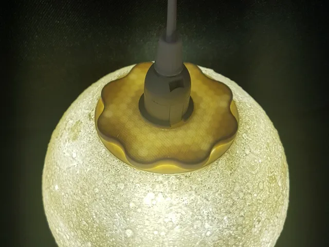 Hanging Moon Lamp