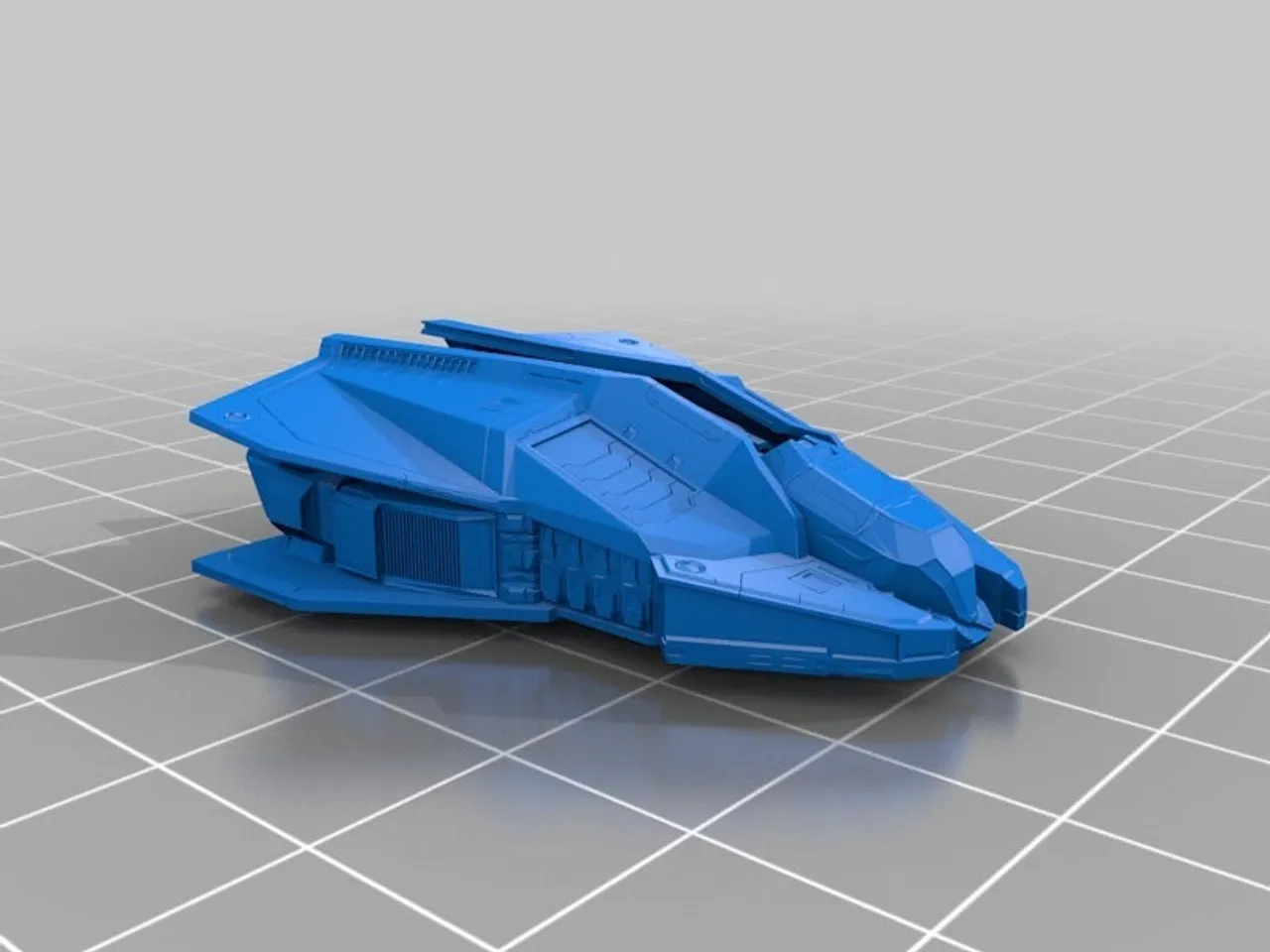 Vulture 2 Part (Elite Dangerous) by Kahnindustries | Download free STL  model | Printables.com, image size:1280x960