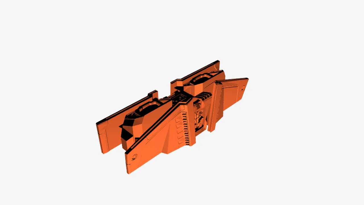 Vulture 2 Part (Elite Dangerous) by Kahnindustries | Download free STL  model | Printables.com, image size:1280x720