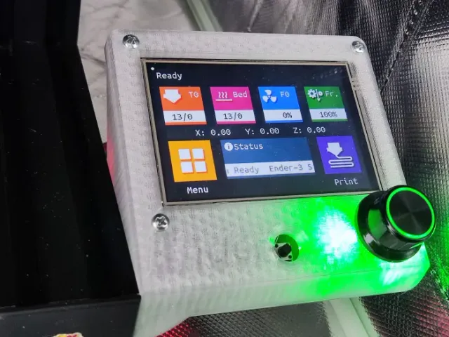 BIGTREETECH TFT35 E3 V3.0 mount (NO LOGO) .step