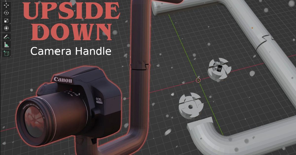 Upside Down Camera Handle by MrGenma | Download free STL model ...